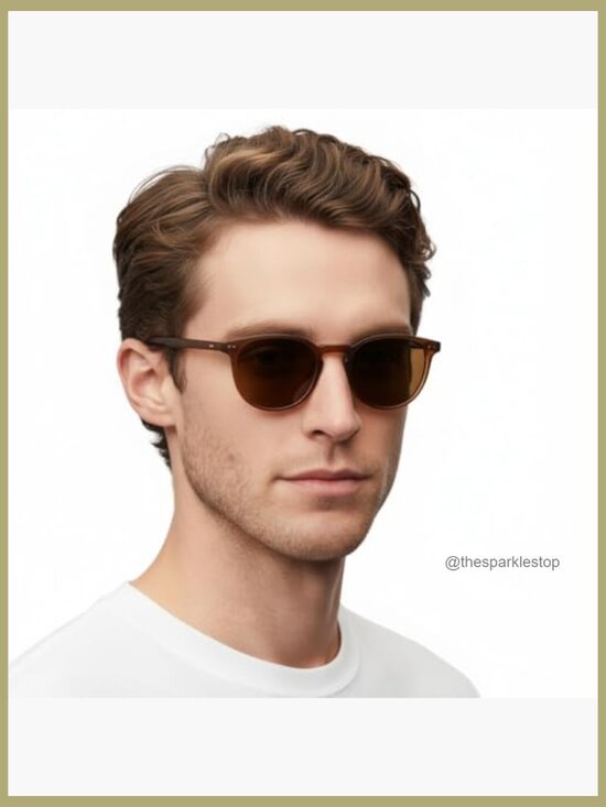 Polarized Sunglasses with UV400 Protection, Lightweight Plastic Frames main image 7